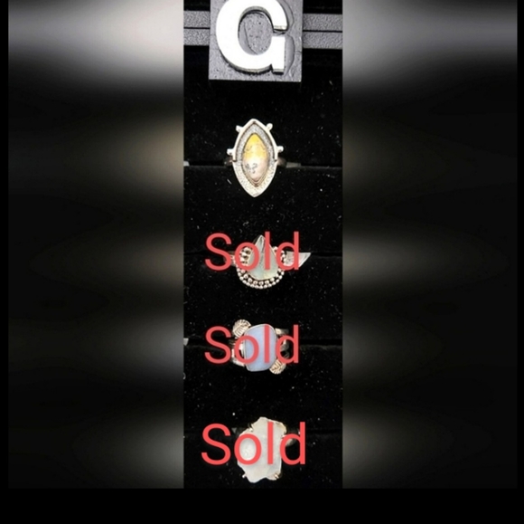 NEW Size 6.5 Genuine Sterling Silver Rings - Picture 8 of 10